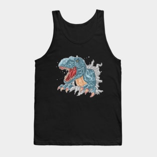 Dinosaur  T-Rex Tank Top